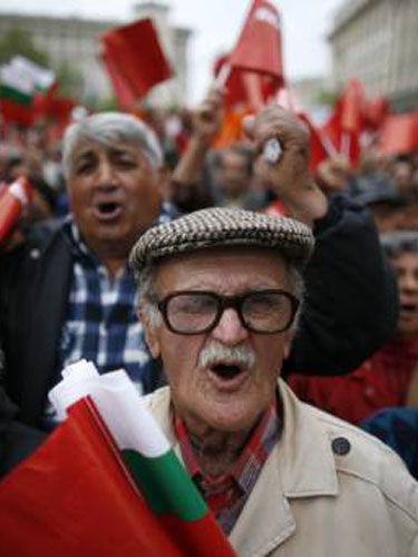 Foto: protest Bulgaria